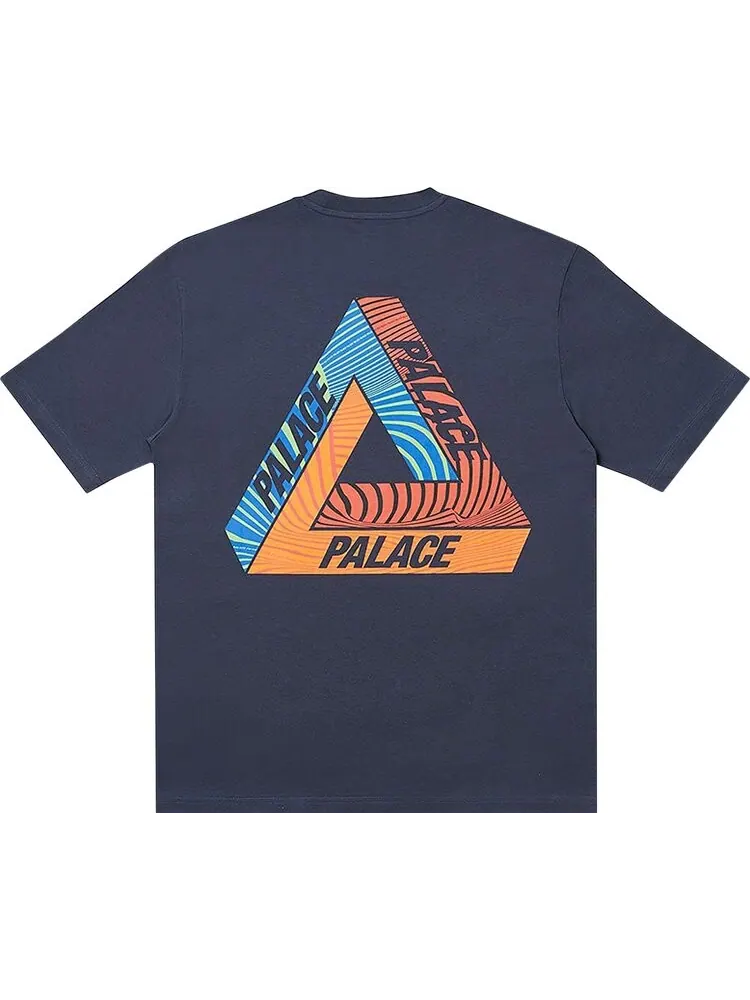 Футболка Palace Tri-Tex T-Shirt 'Navy' — изображение 2 из 3, синий