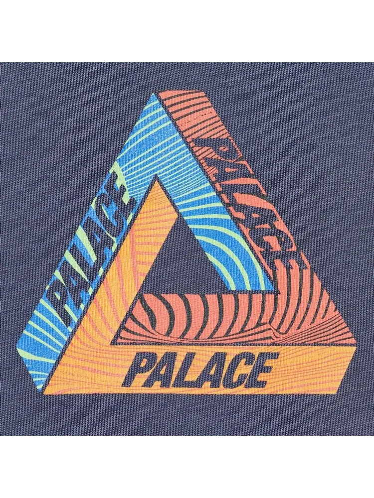 Футболка Palace Tri-Tex T-Shirt 'Navy' — изображение 3 из 3, синий
