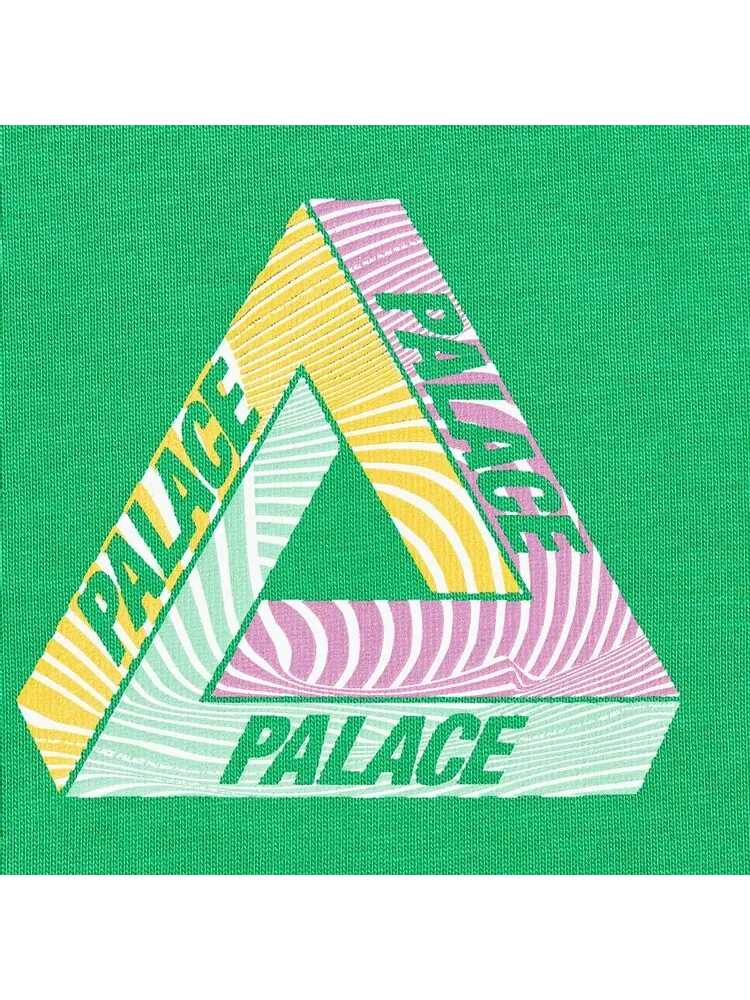 Футболка Palace Tri-Tex T-Shirt 'Green' — изображение 3 из 3, зеленый
