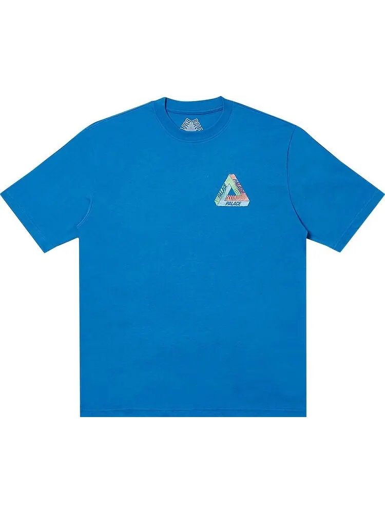 Футболка Palace Tri-Tex T-Shirt 'Blue' — изображение 1 из 3, синий