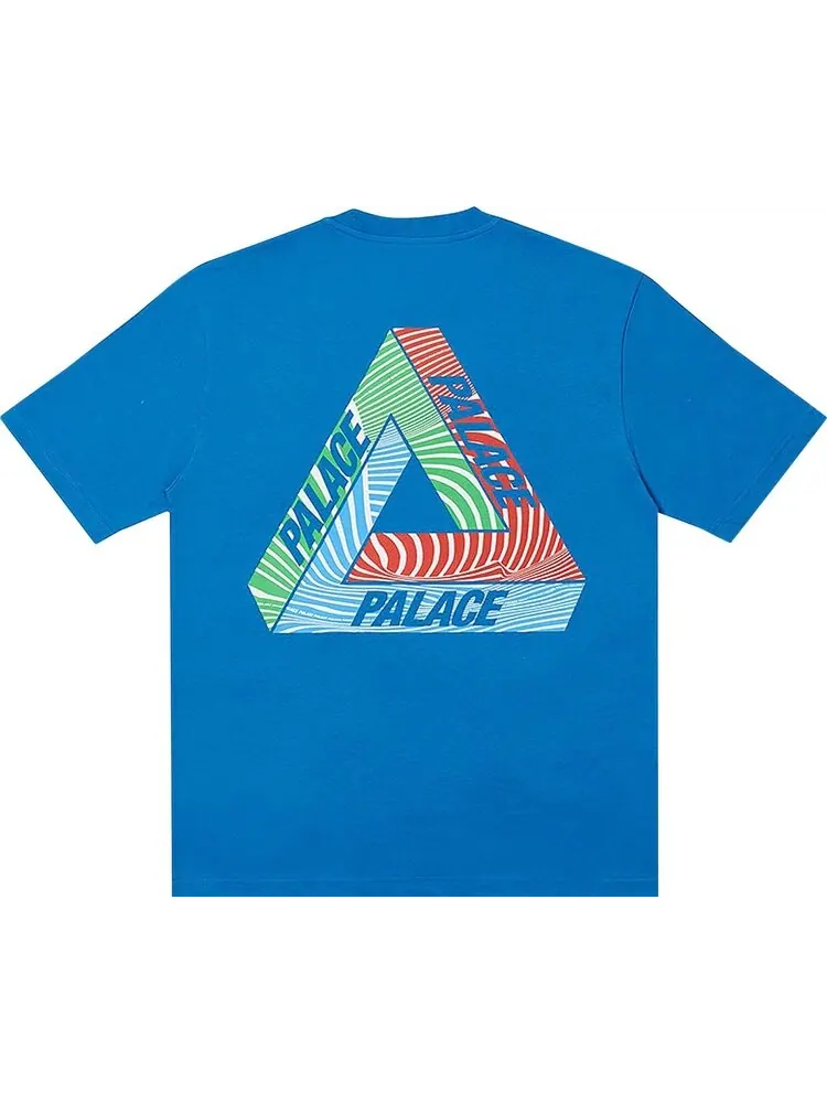 Футболка Palace Tri-Tex T-Shirt 'Blue' — изображение 2 из 3, синий