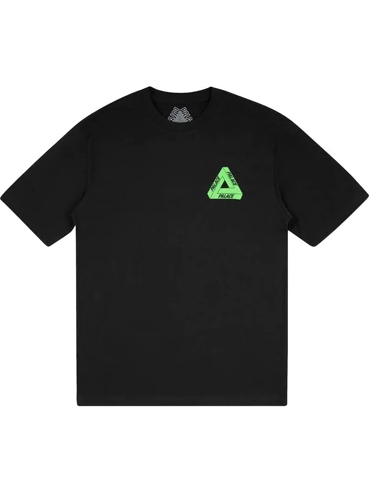 Футболка Palace Tri-To-Help T-Shirt 'Black/Bright Green' — изображение 1 из 2, черный