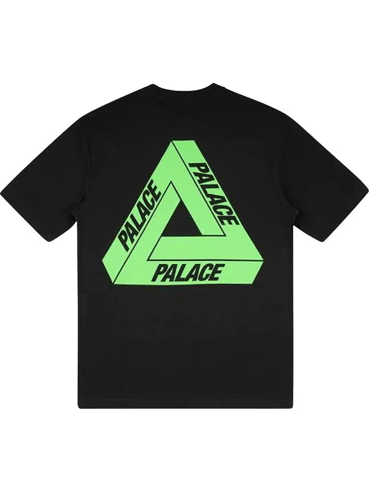Футболка Palace Tri-To-Help T-Shirt 'Black/Bright Green' — изображение 2 из 2, черный