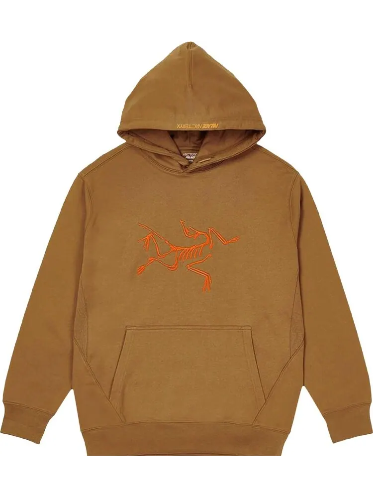 Толстовка Palace x Arc'teryx Hood 'Brown' — изображение 1 из 2, коричневый