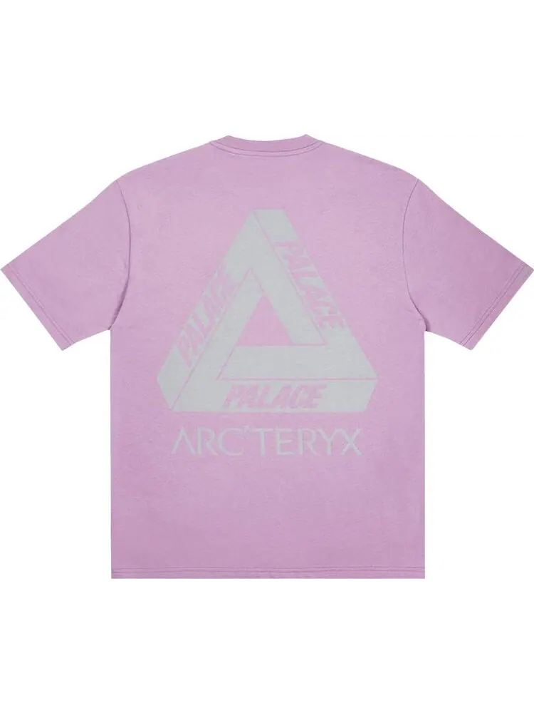 Футболка Palace x Arc'teryx T-Shirt 'Haze' — изображение 2 из 2, фиолетовый