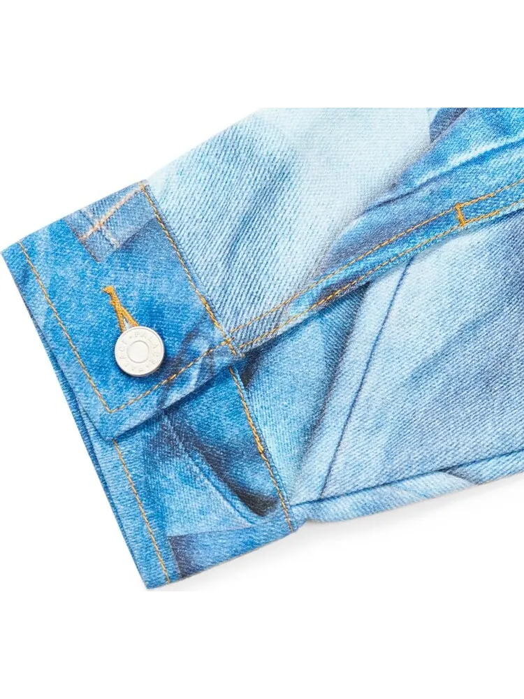 Куртка Palace Double Denim Jacket 'Blue' — изображение 4 из 4, синий