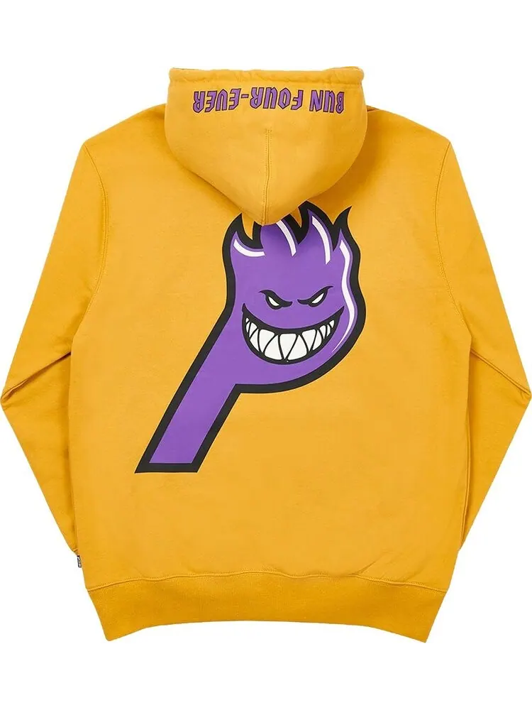 Толстовка Palace x Spitfire Live To Bun Hood 'Camel' — изображение 2 из 2, загар