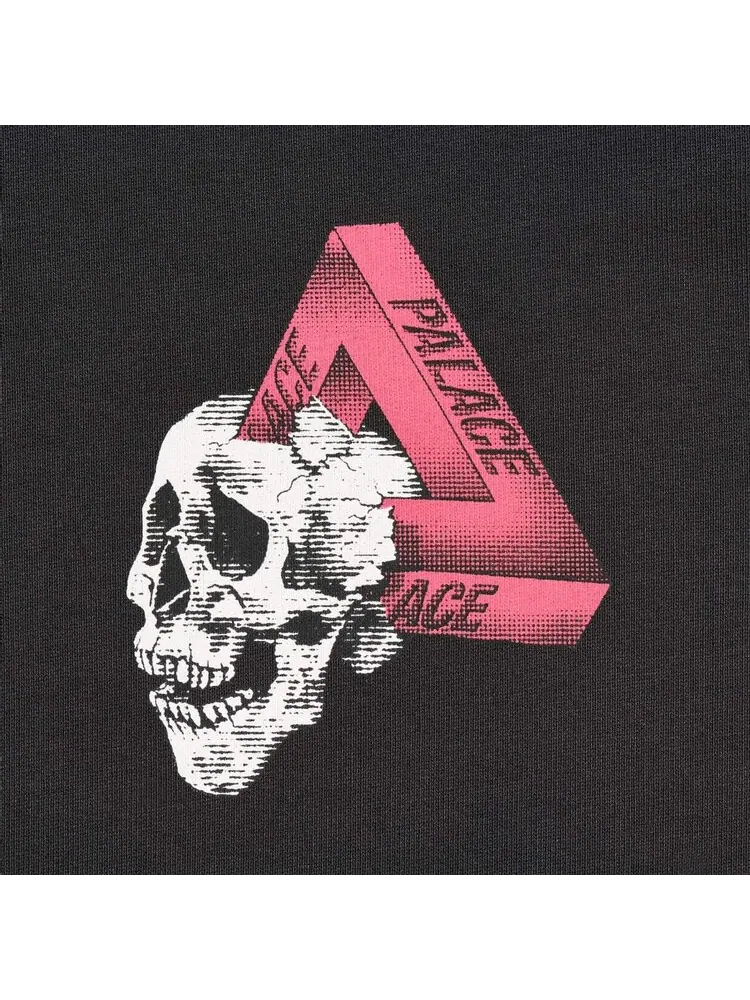 Толстовка Palace Tri-Crusher Hood 'Black' — изображение 3 из 3, черный