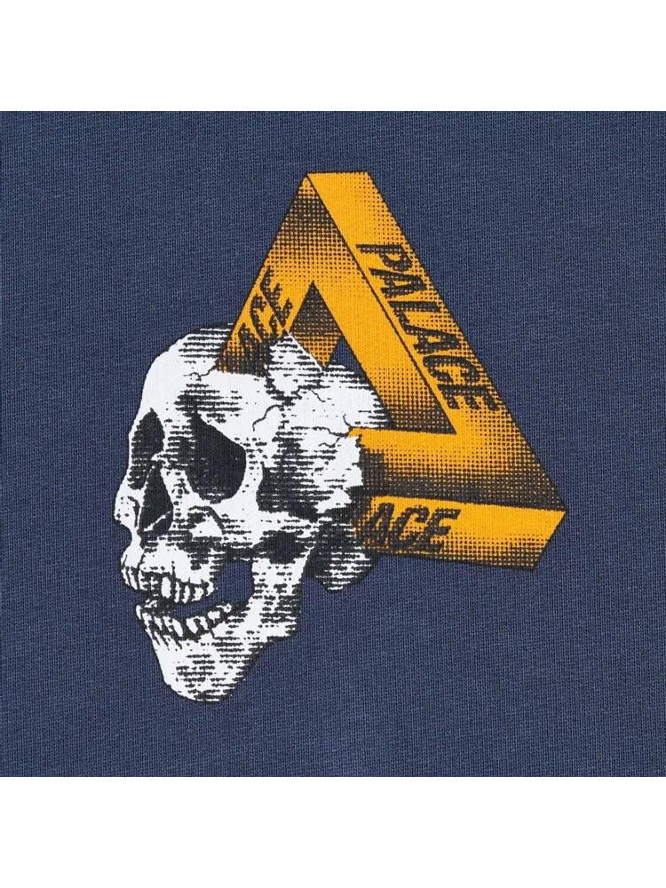 Толстовка Palace Tri-Crusher Hood 'Navy' — изображение 3 из 3, синий
