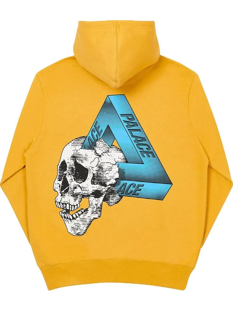 Толстовка Palace Tri-Crusher Hood 'Camel' — изображение 2 из 3, загар
