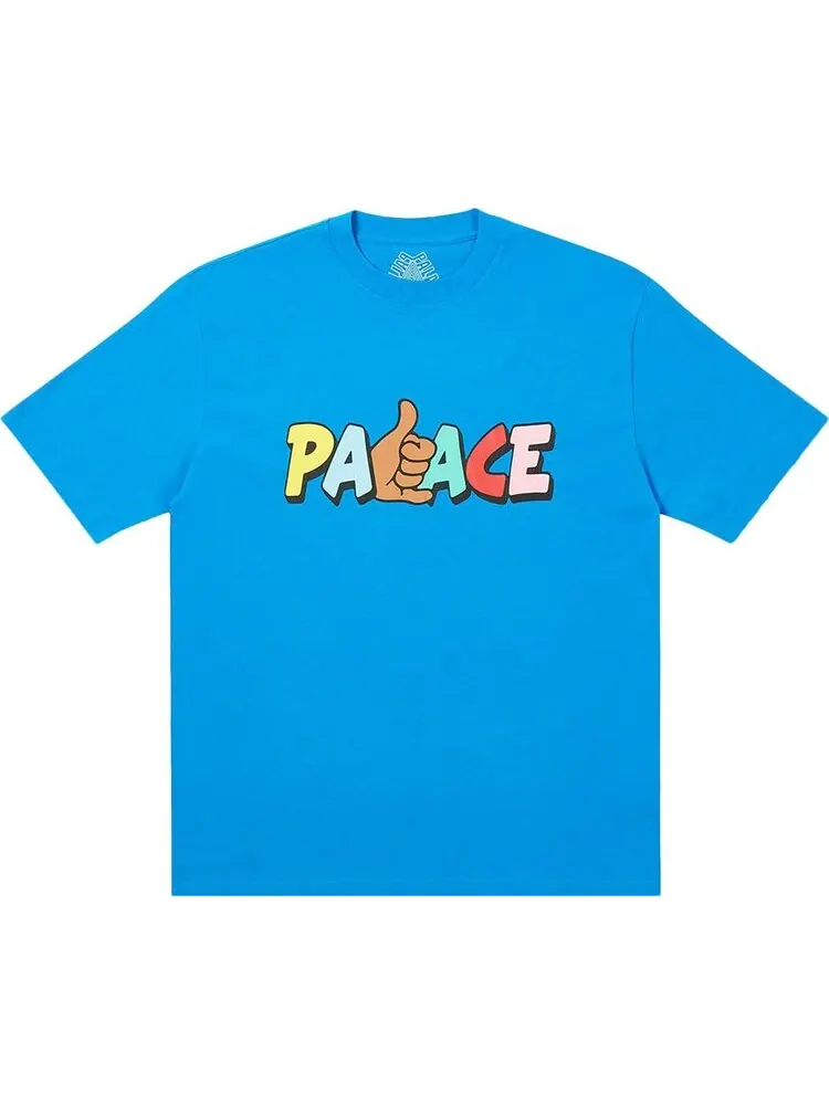 Футболка Palace Shitfaced Shaka T-Shirt 'Blue' — изображение 1 из 1, синий