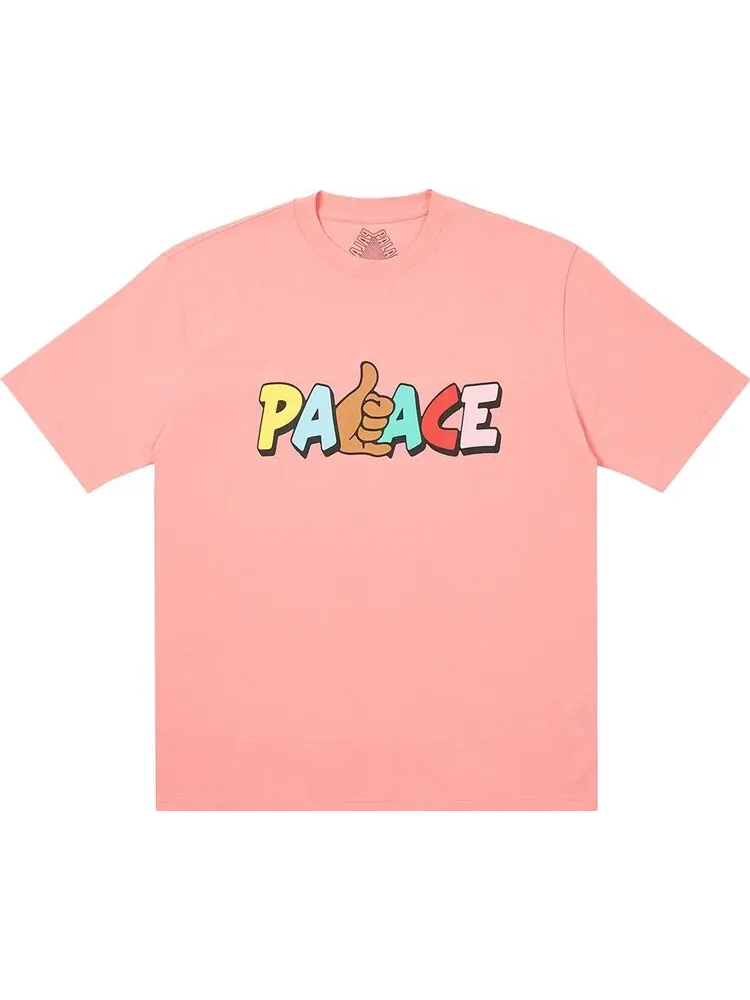 Футболка Palace Shitfaced Shaka T-Shirt 'Pink' — изображение 1 из 1, розовый