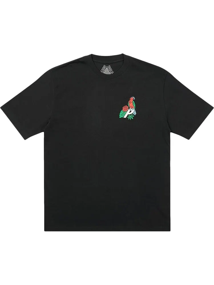 Футболка Palace Parrot Palace-3 T-Shirt 'Black' — изображение 1 из 2, черный