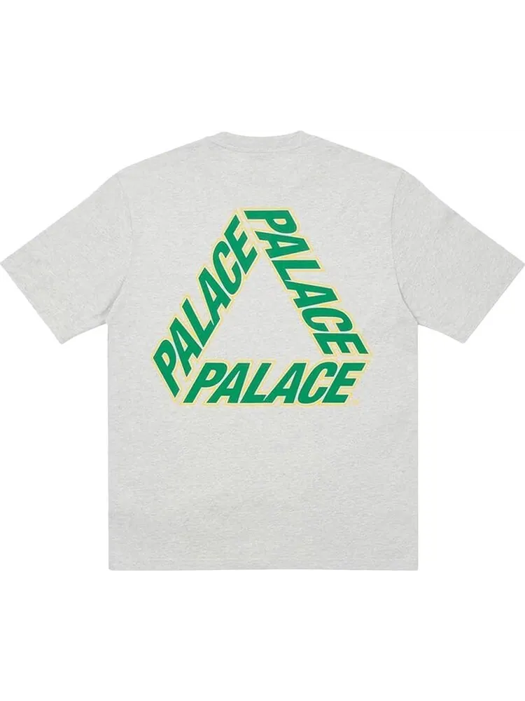 Футболка Palace P3 Team T-Shirt 'Grey Marl' — изображение 2 из 2, серый