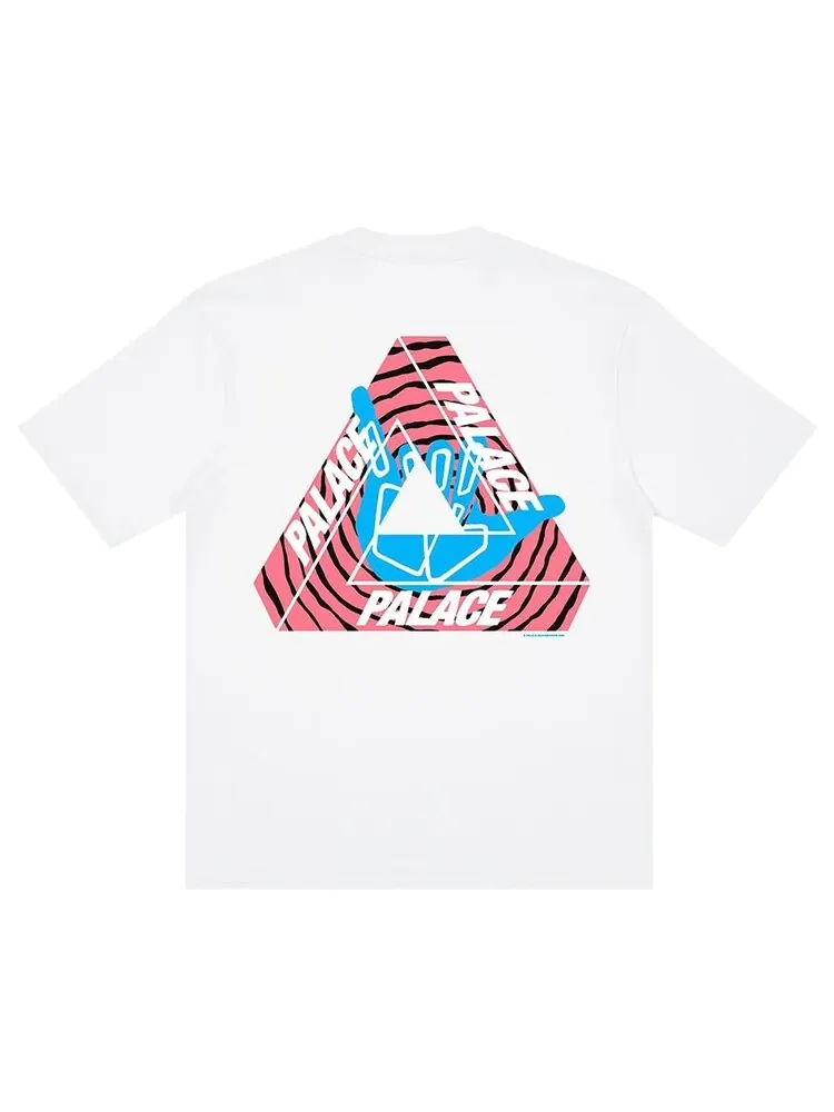 Футболка Palace Tri-Zooted Shakka T-Shirt 'White' — изображение 2 из 2, белый
