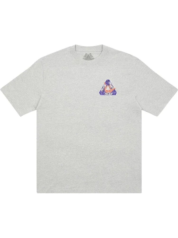 Футболка Palace Tri-Zooted Shakka T-Shirt 'Grey Merle' — изображение 1 из 2, серый
