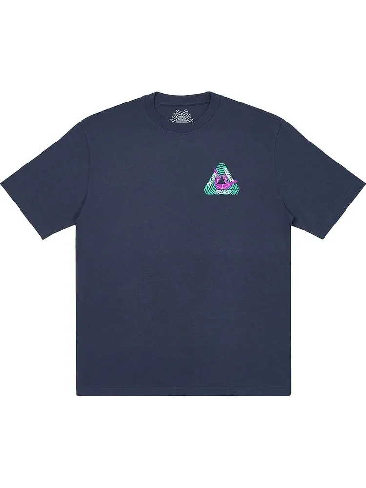 Футболка Palace Tri-Zooted Shakka T-Shirt 'Navy' — изображение 1 из 2, синий
