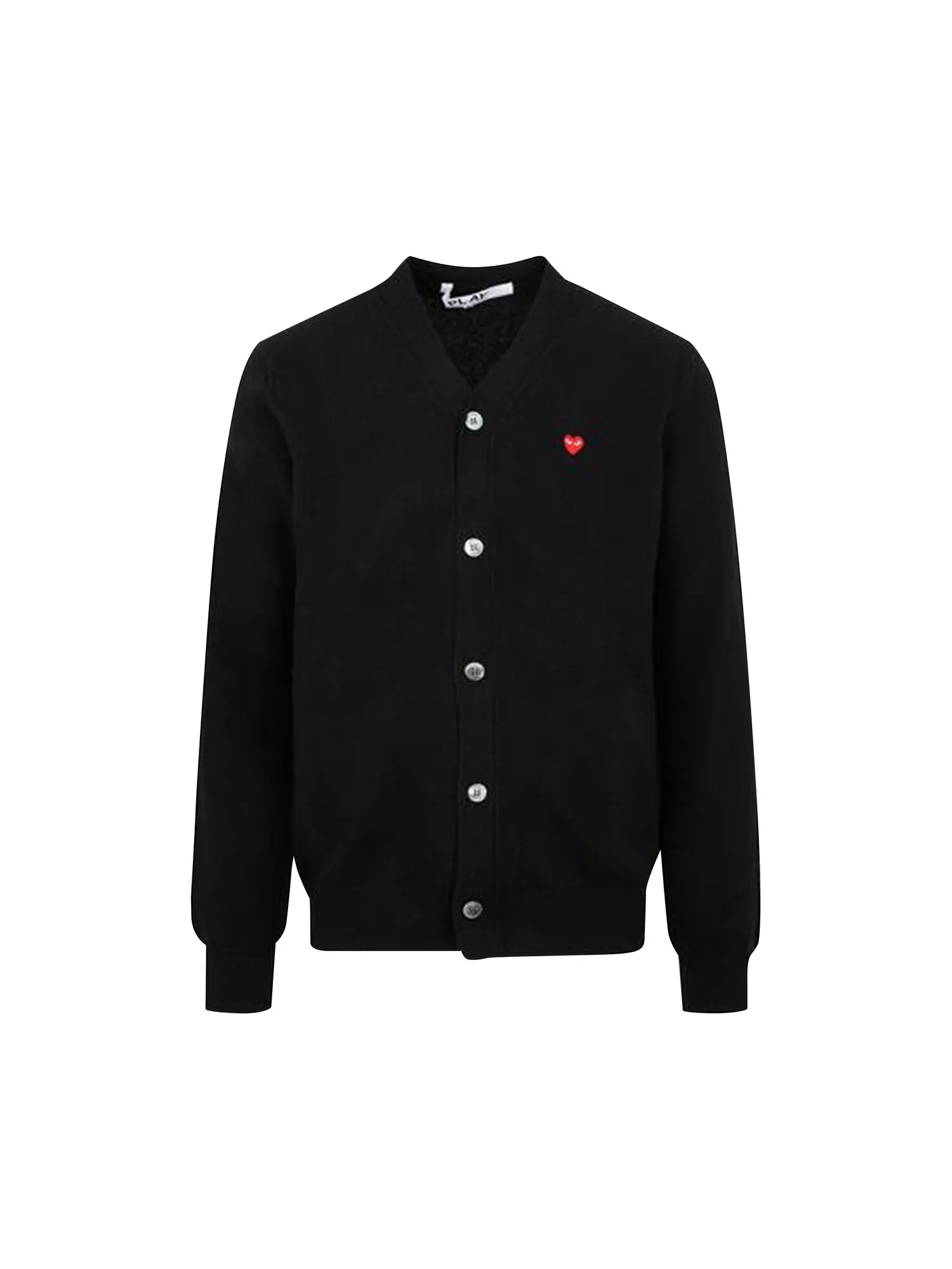 Кардиган Comme des Garçons PLAY Small Heart — изображение 1 из 1, черный