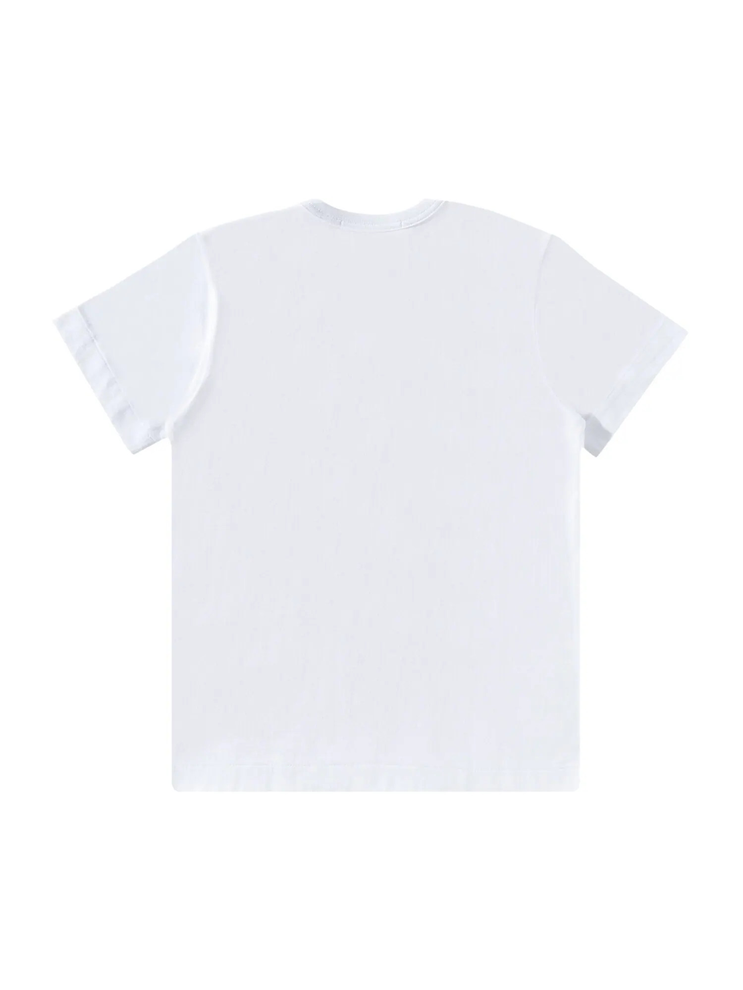 Футболка с логотипом Comme des Garçons PLAY — изображение 2 из 2, белый