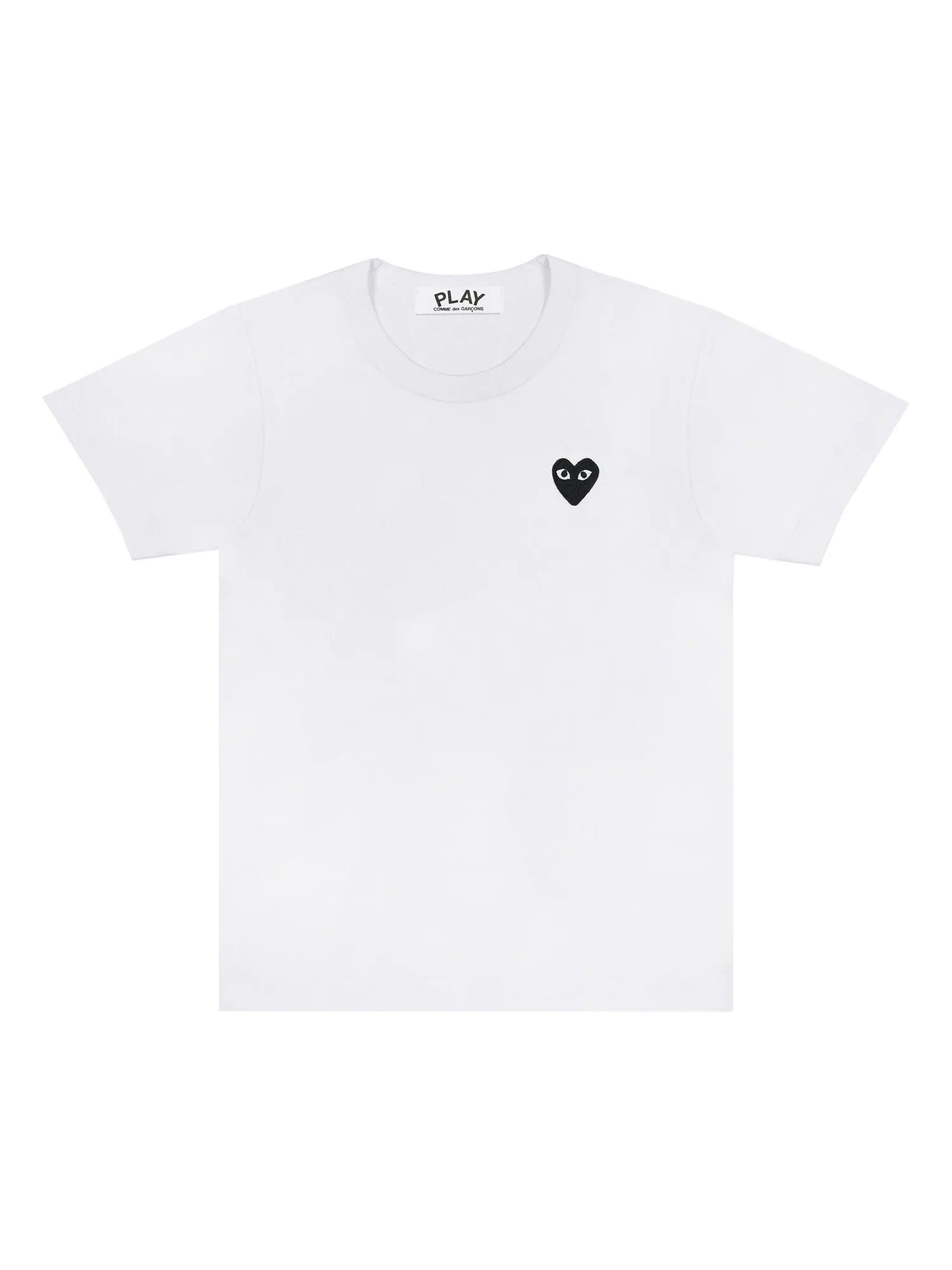 Футболка Comme des Garçons PLAY Heart — изображение 1 из 1, белый