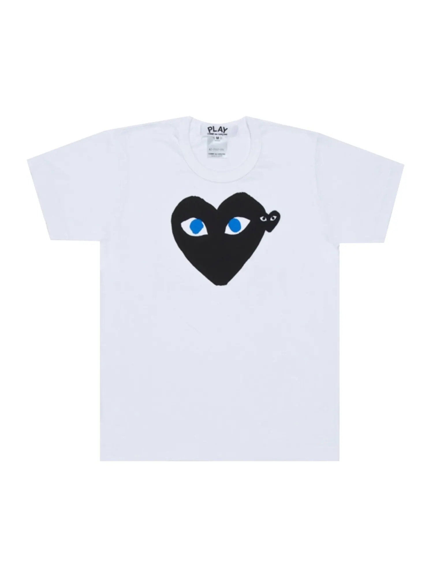 Футболка Comme des Garçons PLAY Black Heart — изображение 1 из 1, белый