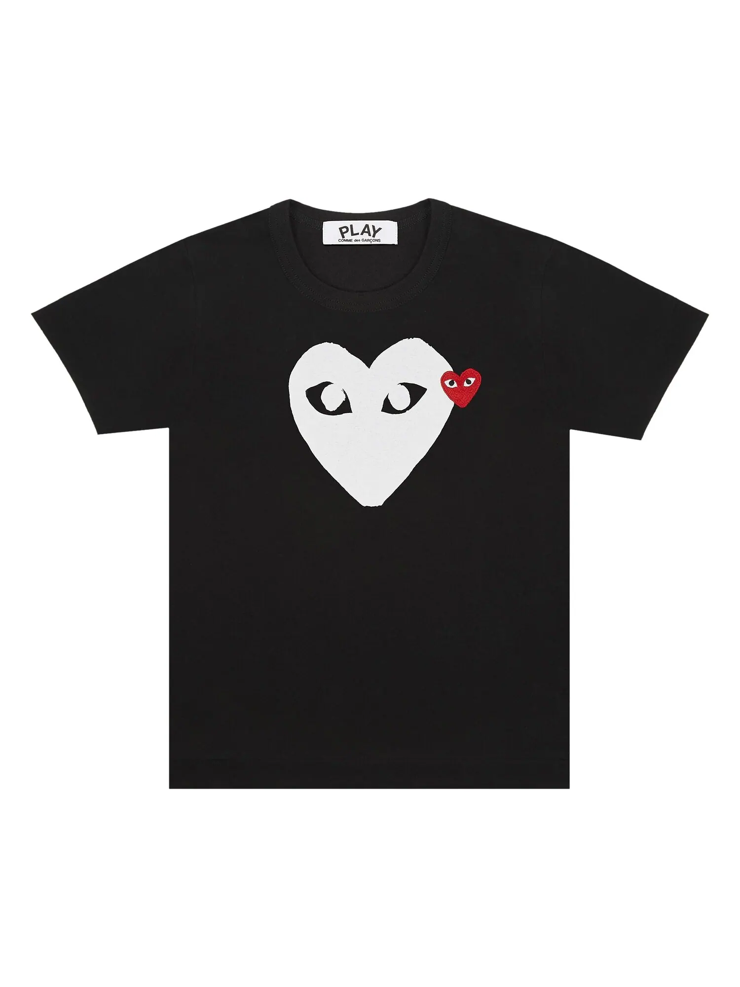 Футболка Comme des Garçons PLAY Big Heart — изображение 1 из 2, черный