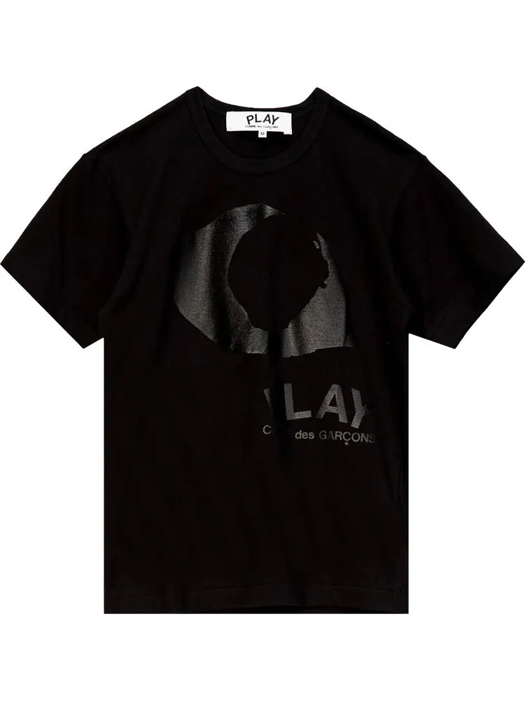 Футболка Comme des Garçons PLAY Big Eye Tee 'Black' — изображение 1 из 2, черный