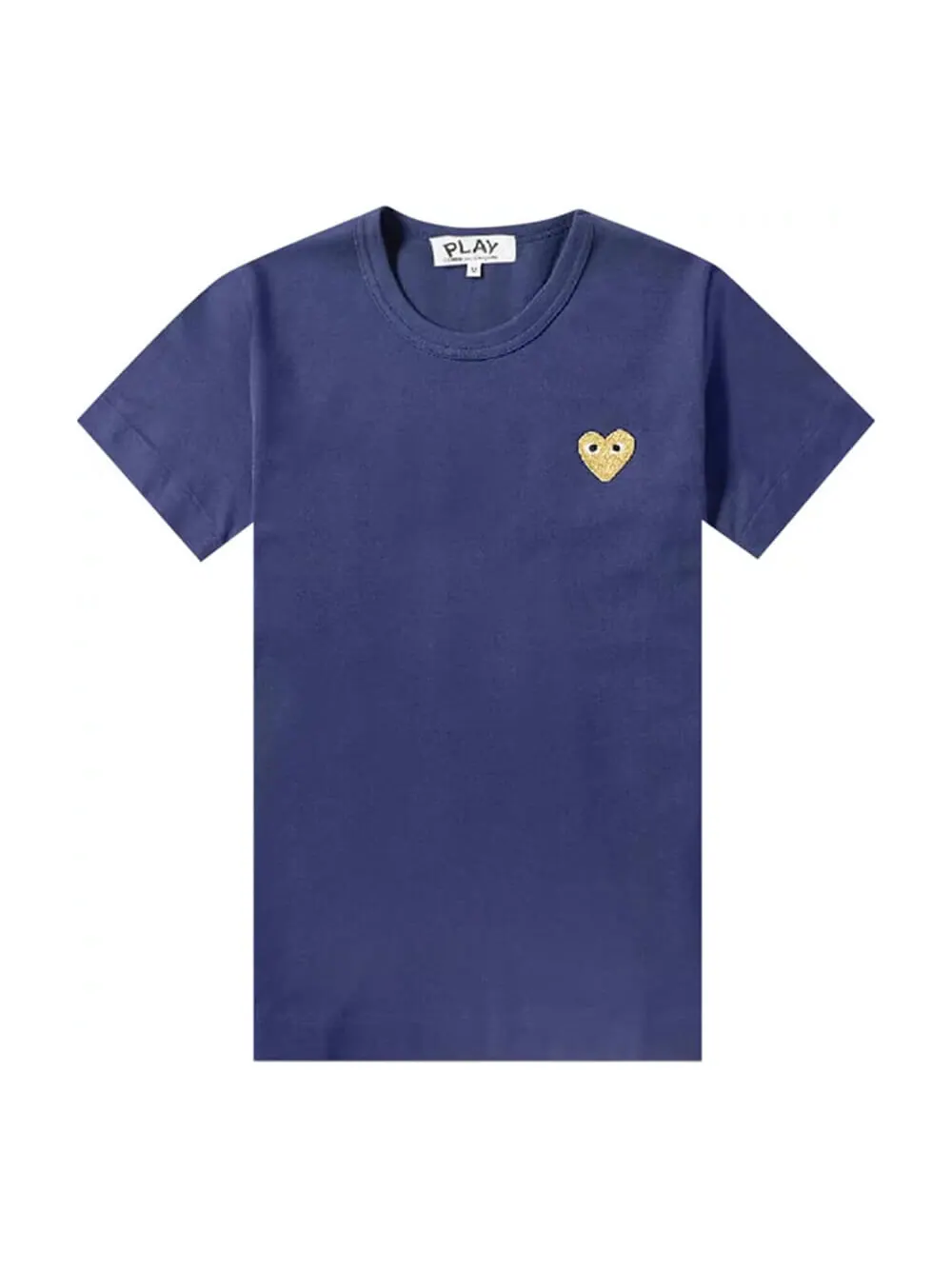 Футболка Comme Des Garçons Play Basic Heart Logo — изображение 1 из 1, синий