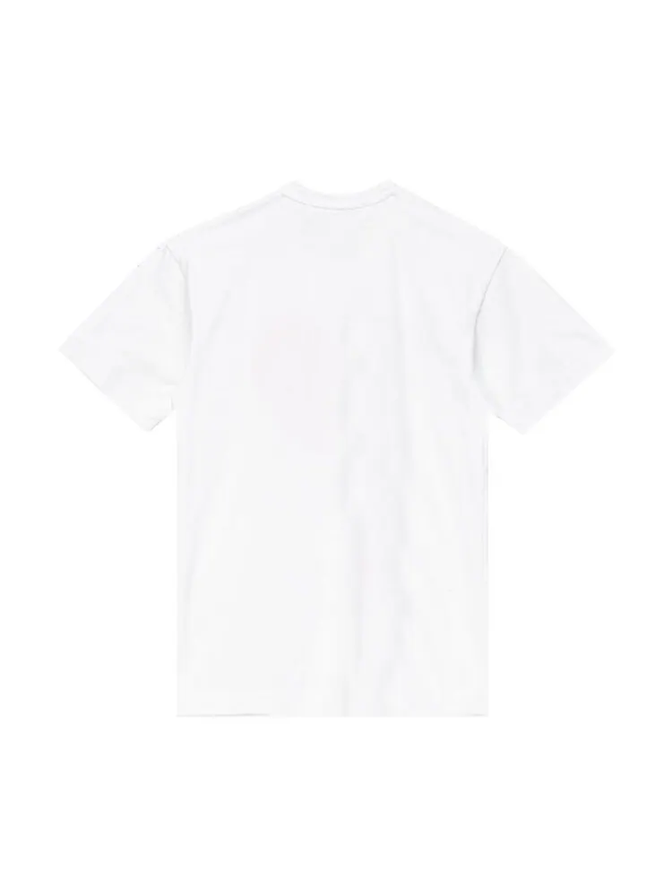 Футболка Comme des Garçons PLAY Big Heart Tee 'White' — изображение 2 из 2, белый