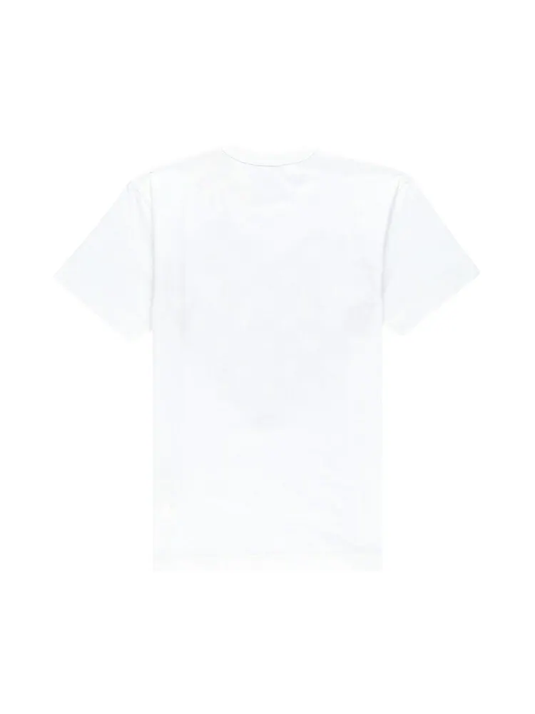 Футболка Comme des Garçons PLAY Polka Dot Heart T-Shirt 'White' — изображение 2 из 2, белый
