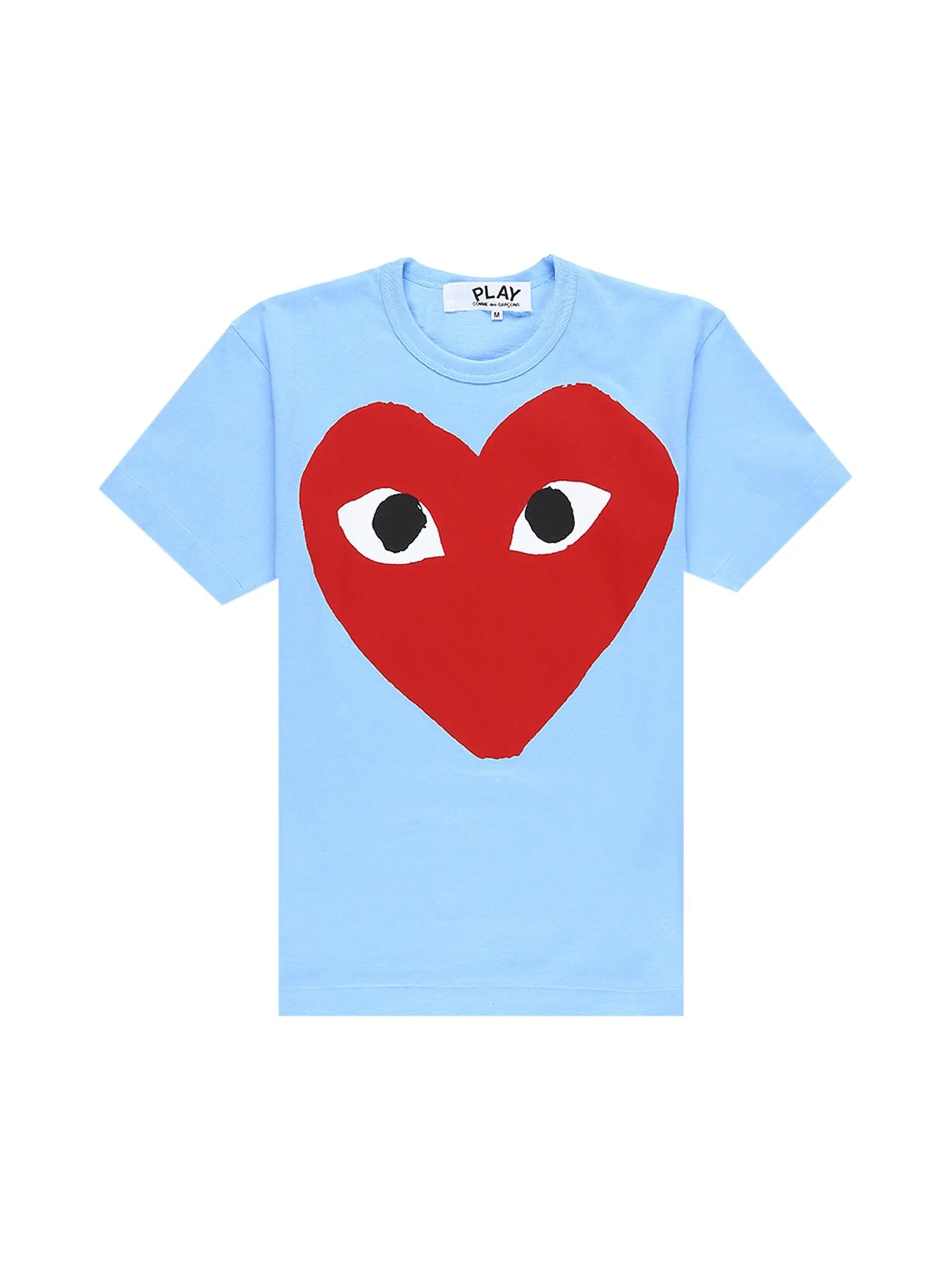 Футболка Comme des Garçons PLAY Big Heart — изображение 1 из 2, синий