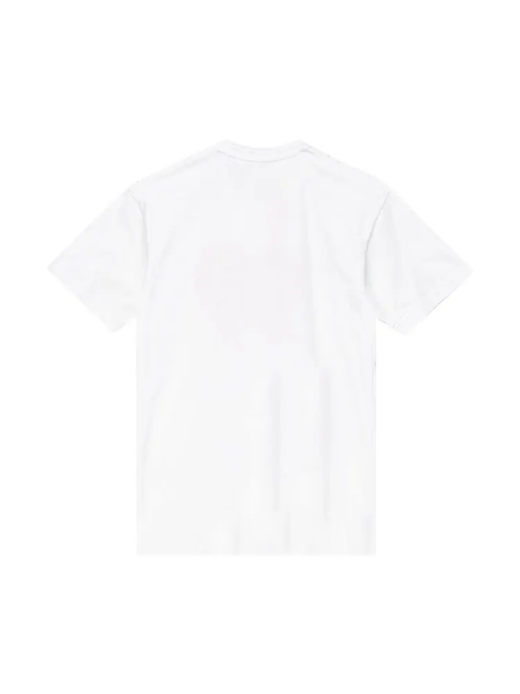 Футболка Comme des Garçons PLAY Mini Heart T-Shirt 'White' — изображение 2 из 2, белый
