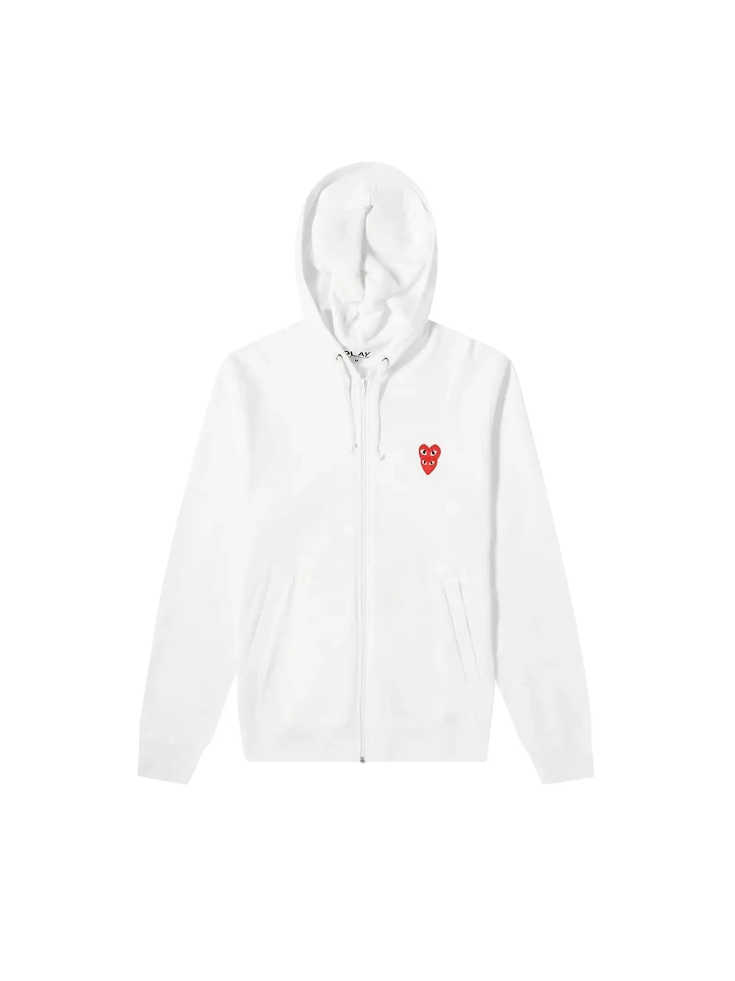 Толстовка с мини-логотипом Comme des Garçons PLAY — изображение 1 из 1, белый