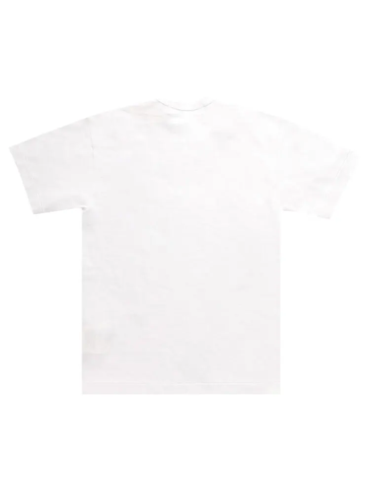 Футболка Comme des Garçons PLAY Mini Logo T-Shirt 'White' — изображение 2 из 2, белый