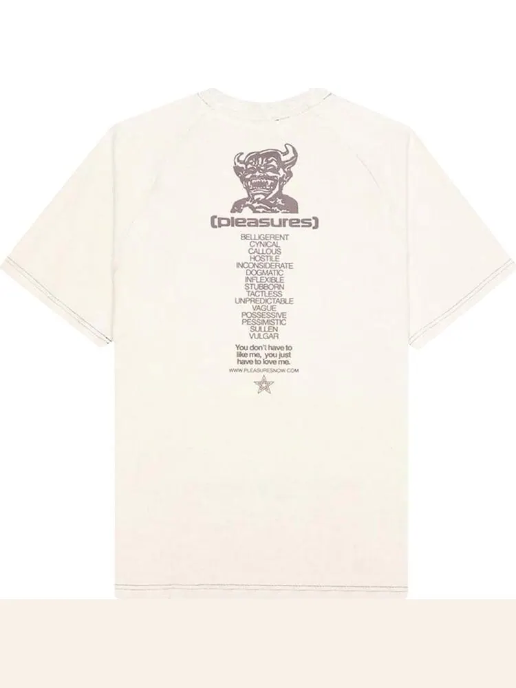 Рубашка Pleasures Vulgar Raglan Shirt 'Natural' — изображение 2 из 2, загар