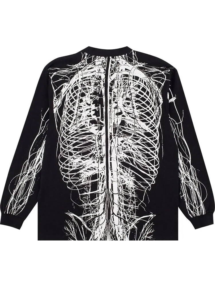 Рубашка Pleasures Nervous Long-Sleeve Shirt 'Black' — изображение 2 из 2, черный