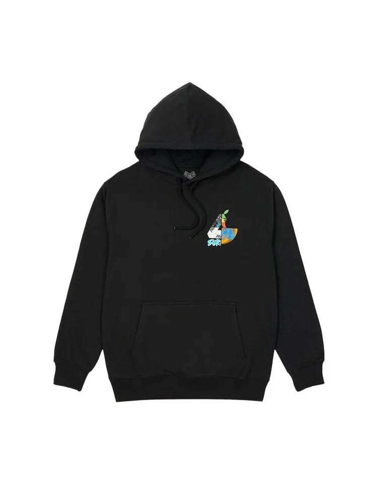 Толстовка Palace Mix Up 'Black' — изображение 1 из 2, черный