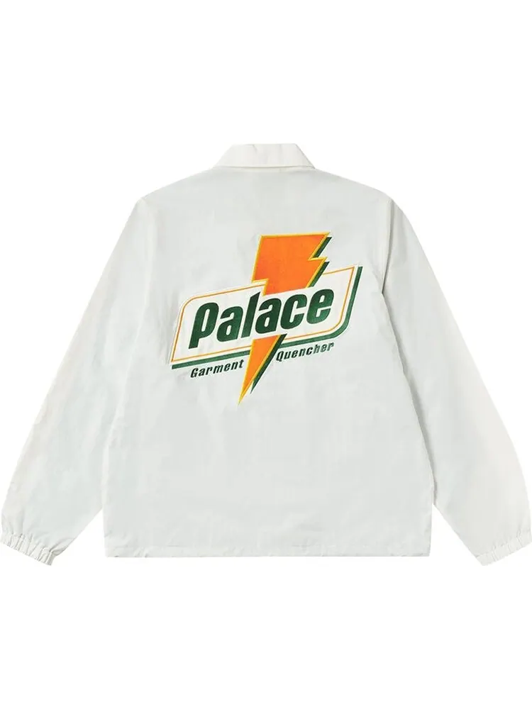 Куртка Palace Sugar Coach Jacket 'White' — изображение 2 из 3, белый