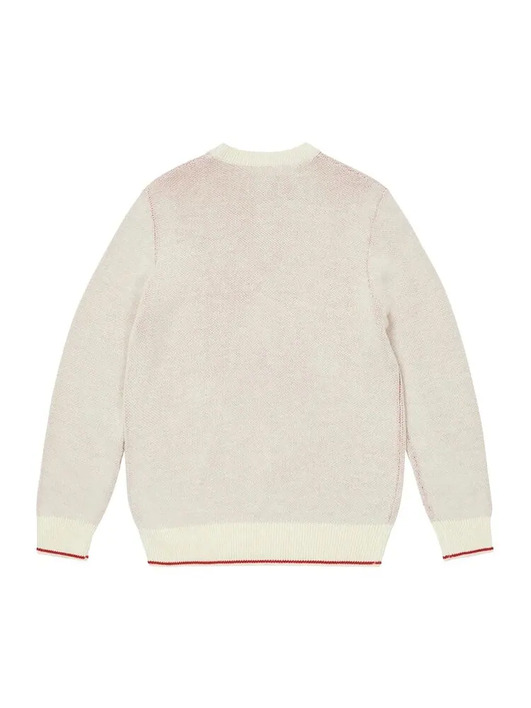Джемпер Palace Finger Up Knit 'White' — изображение 2 из 2, белый