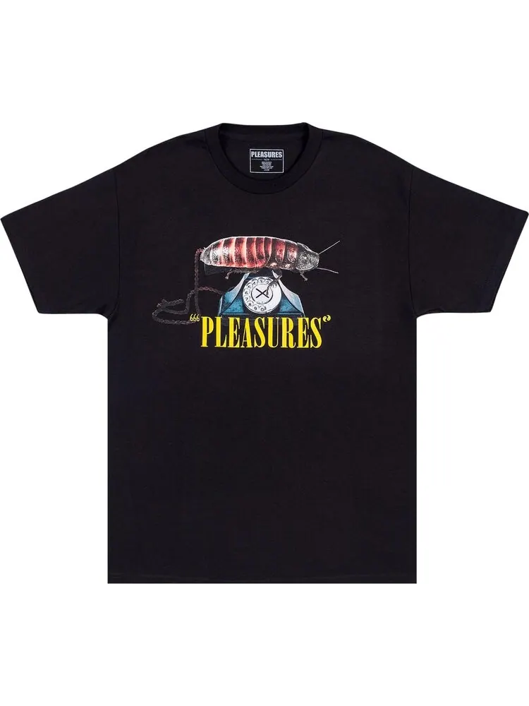 Футболка Pleasures Dial T-Shirt 'Black' — изображение 1 из 1, черный