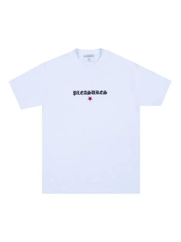 Футболка Pleasures Shine T-Shirt 'White' — изображение 1 из 2, белый