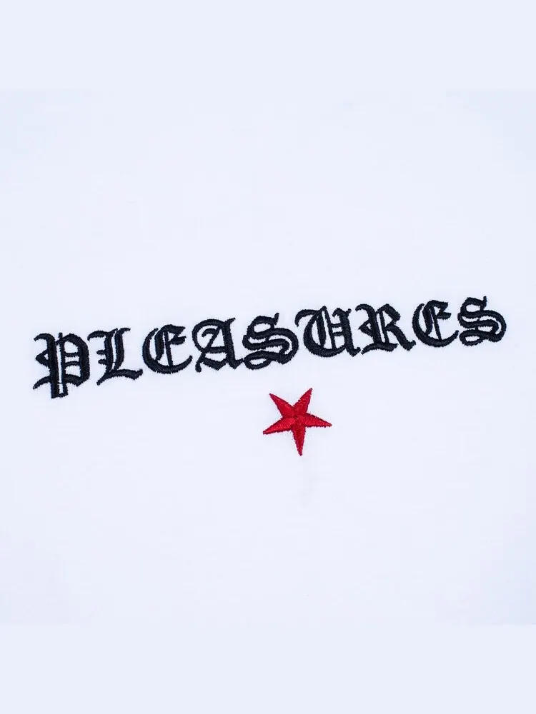 Футболка Pleasures Shine T-Shirt 'White' — изображение 2 из 2, белый