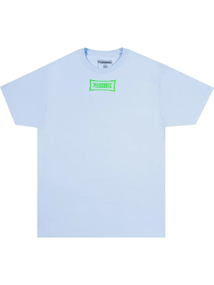 Футболка Pleasures Liberation T-Shirt 'Powder Blue' — изображение 1 из 2, синий