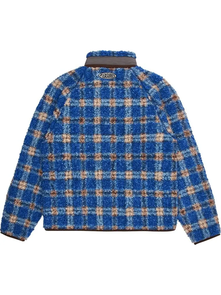 Куртка Pleasures Wraith Poodle Polar Fleece Jacket 'Blue' — изображение 2 из 2, синий