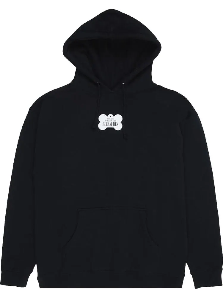 Худи Pleasures I'm Lost Hoodie 'Black' — изображение 1 из 2, черный