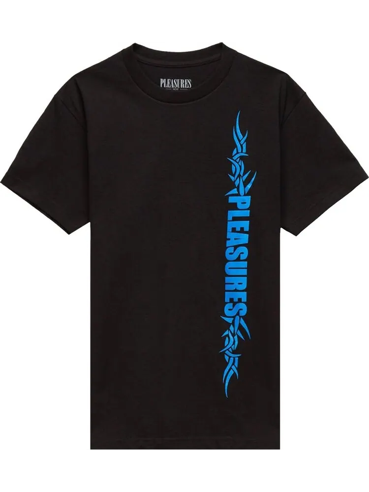 Футболка Pleasures Razor Logo T-Shirt 'Black' — изображение 1 из 2, черный