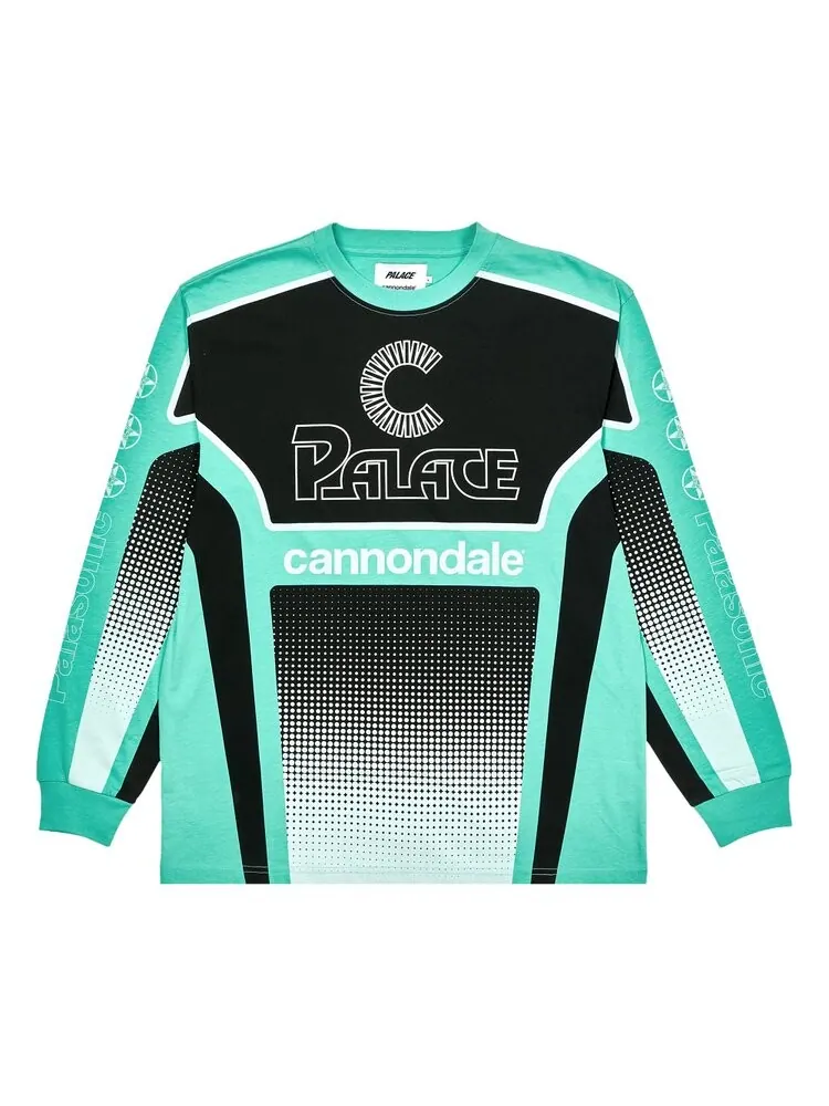 Лонгслив Palace Cannondale Mad Boy 'Mint' — изображение 1 из 2, зеленый