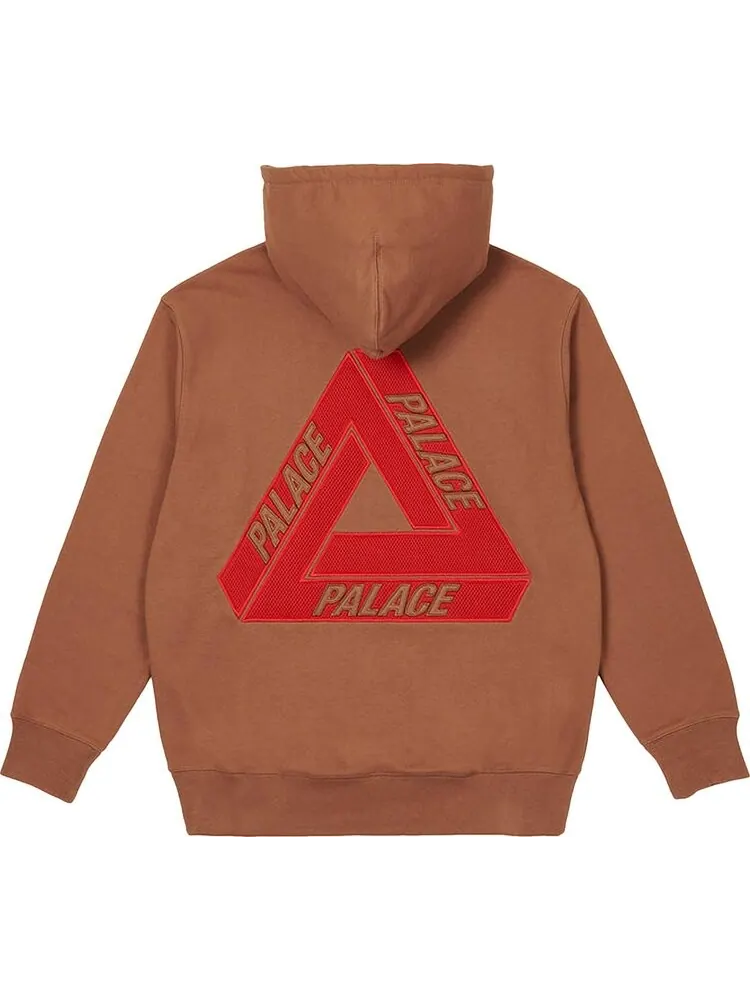 Толстовка Palace Tri-Mesh Hood 'Tan' — изображение 2 из 2, загар