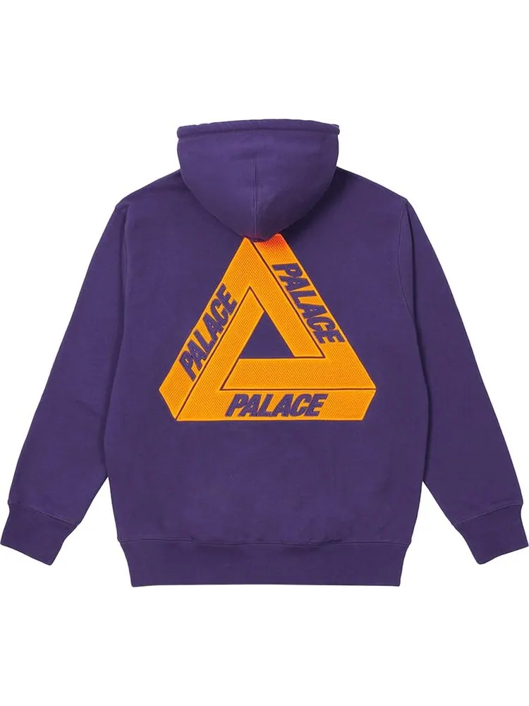 Толстовка Palace Tri-Mesh Hood Purple — изображение 2 из 2, фиолетовый