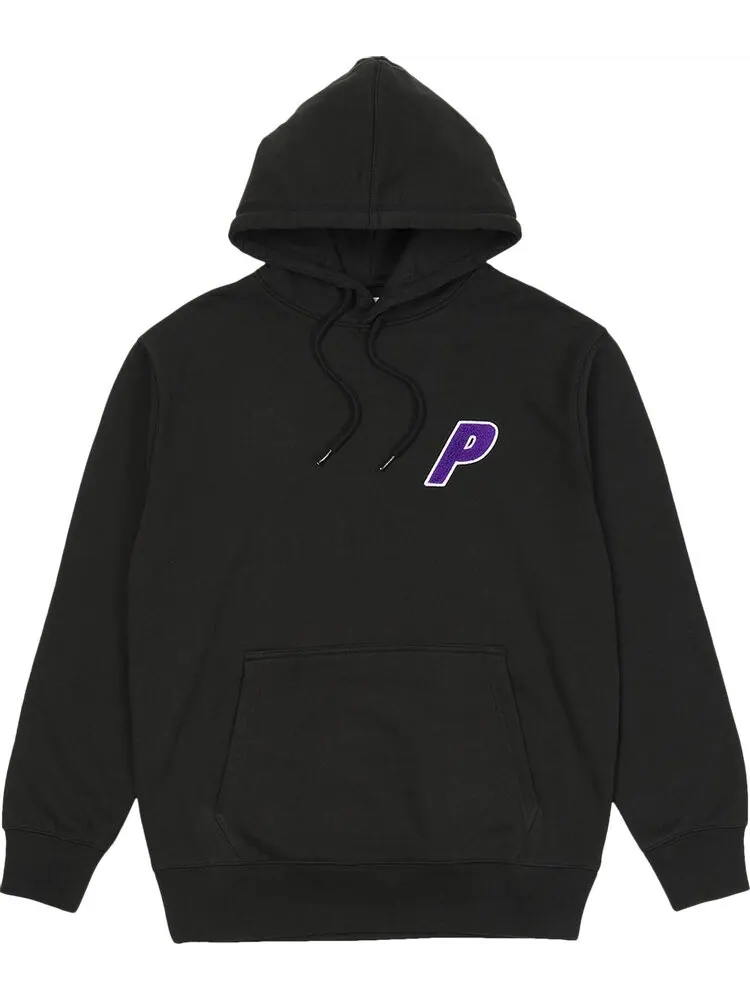 Толстовка Palace Tri-Chenille Hood 'Black' — изображение 1 из 2, черный
